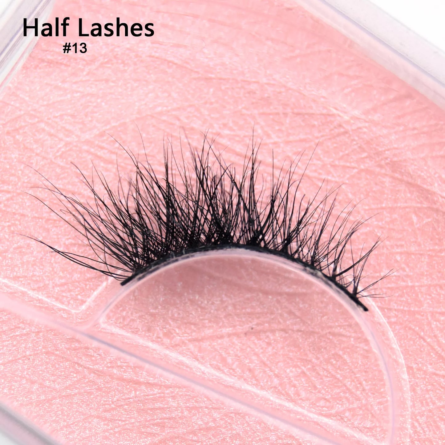 Visofree Half Lashes Natural Half Eye False Eyelashes Fake Lashes Makeup 3D Mink Lashes Eyelash Extension Mink Eyelashes Beauty